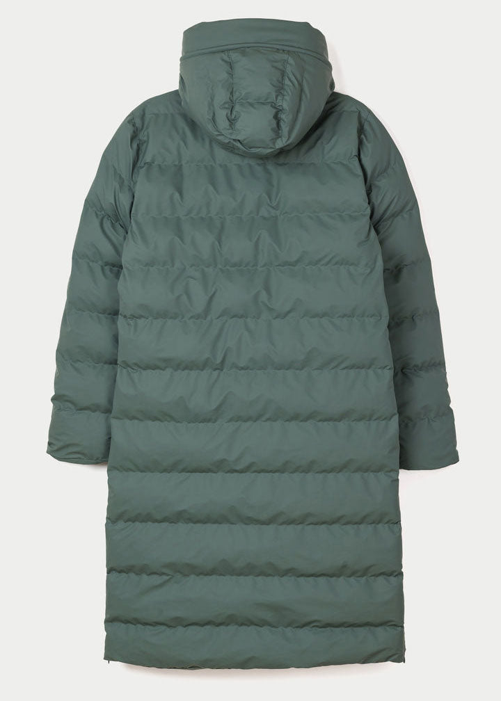 Tantä Glaze Long Puffer - Balsam Green