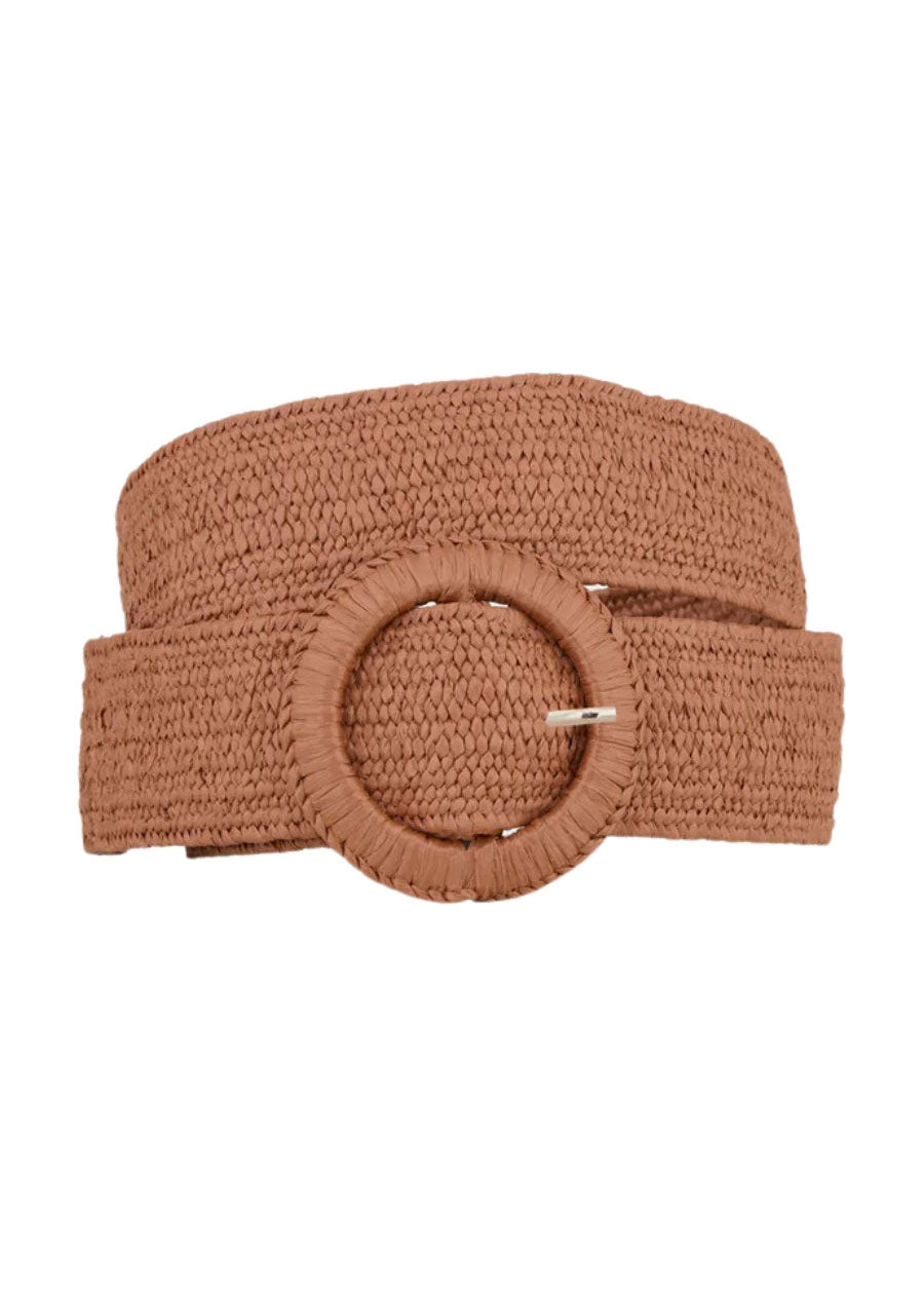 BeckSöndergaard Wide Zia Belt - Mocha