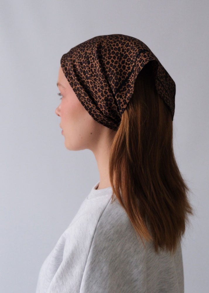 Lescarf Leo Scarf - Brown - 50cm