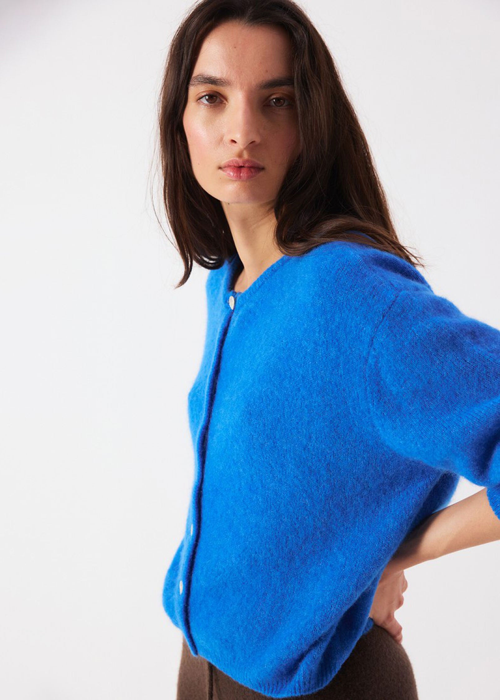 American Vintage Vitow Cardigan - Curacao Melange