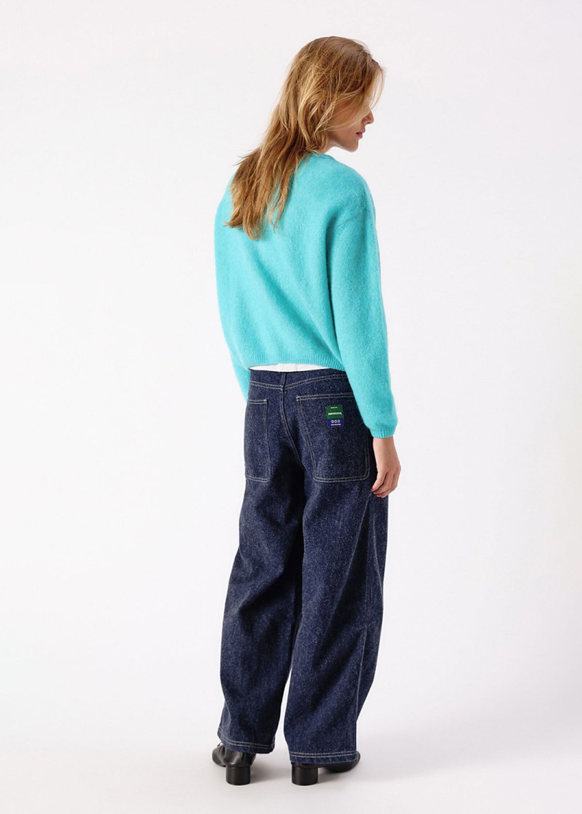 American Vintage Vitow Cardigan - Turquoise