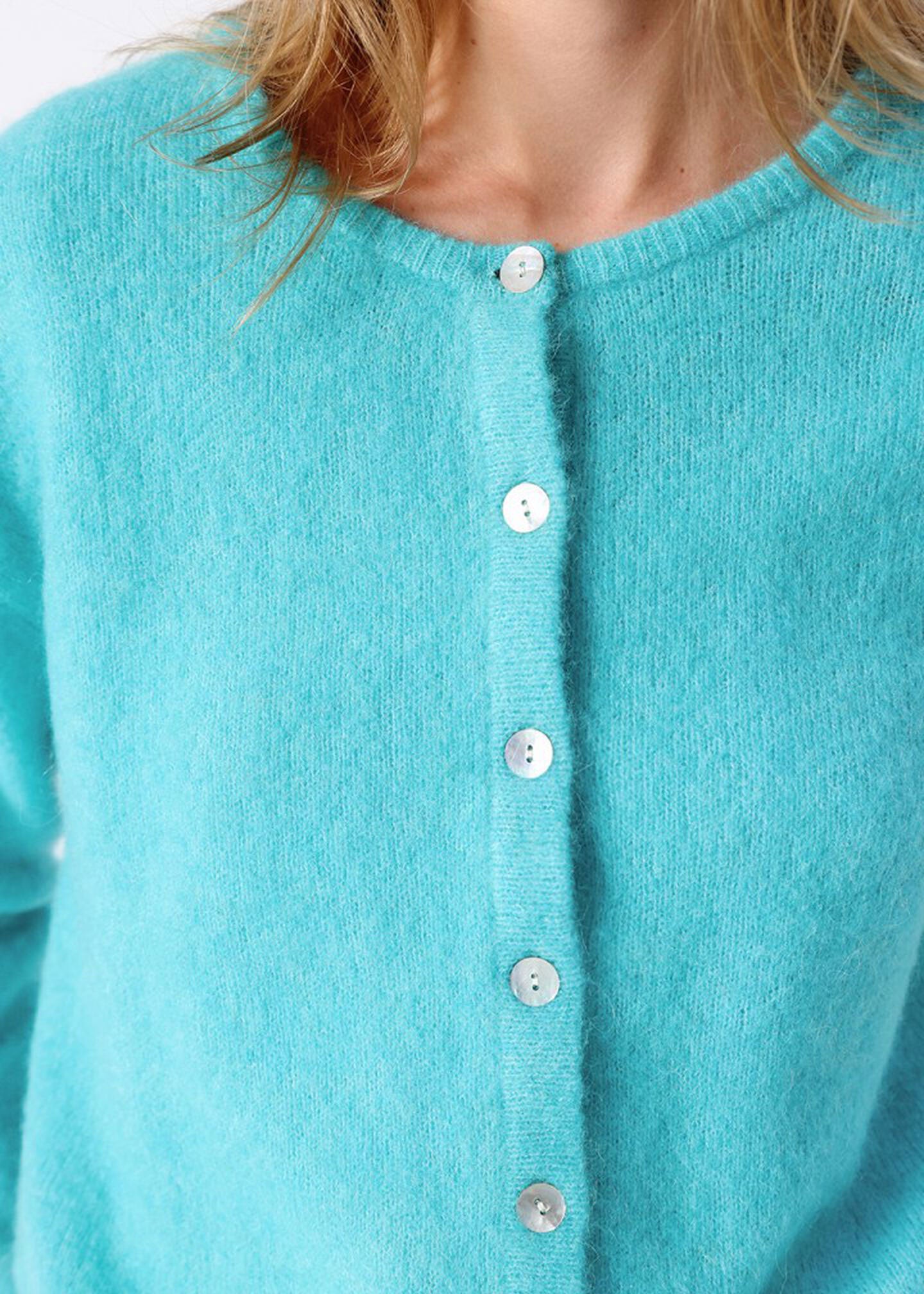American Vintage Vitow Cardigan - Turquoise