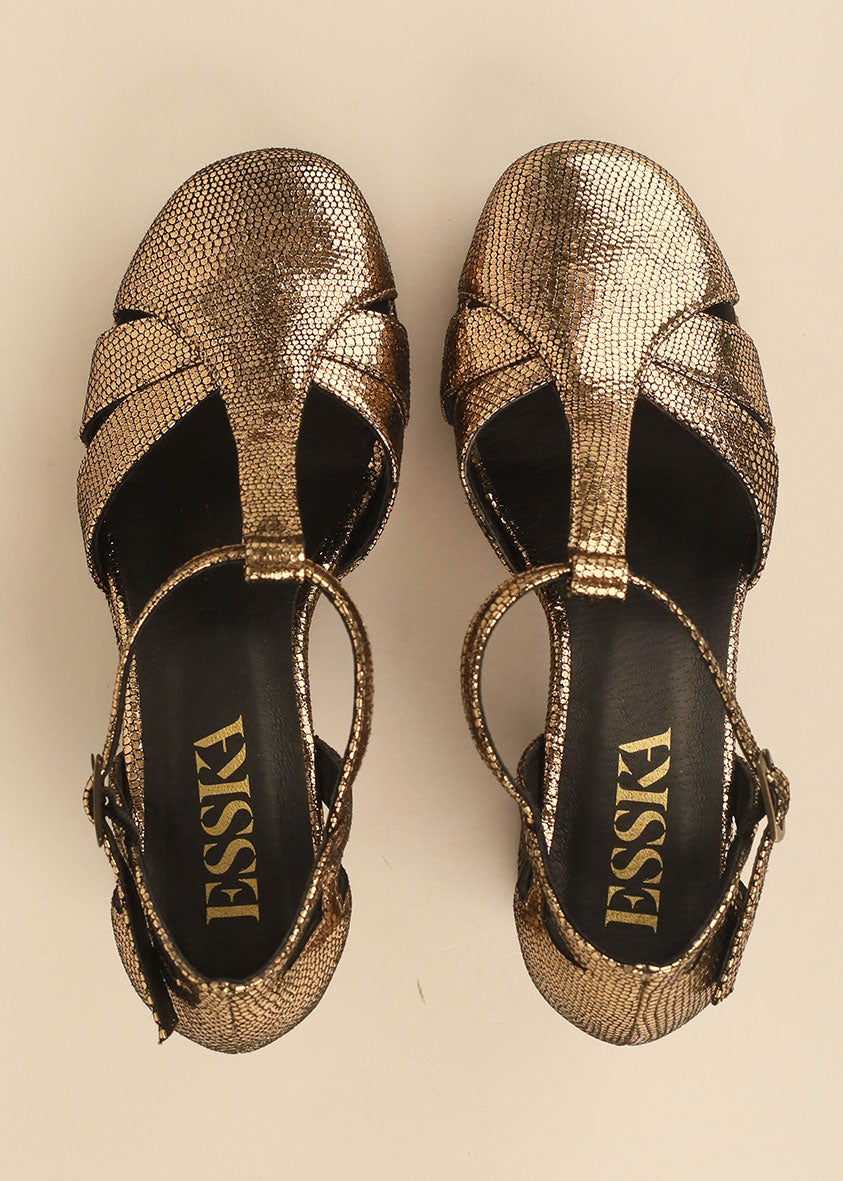 Esska Venice High Heel Shoe - Onyx