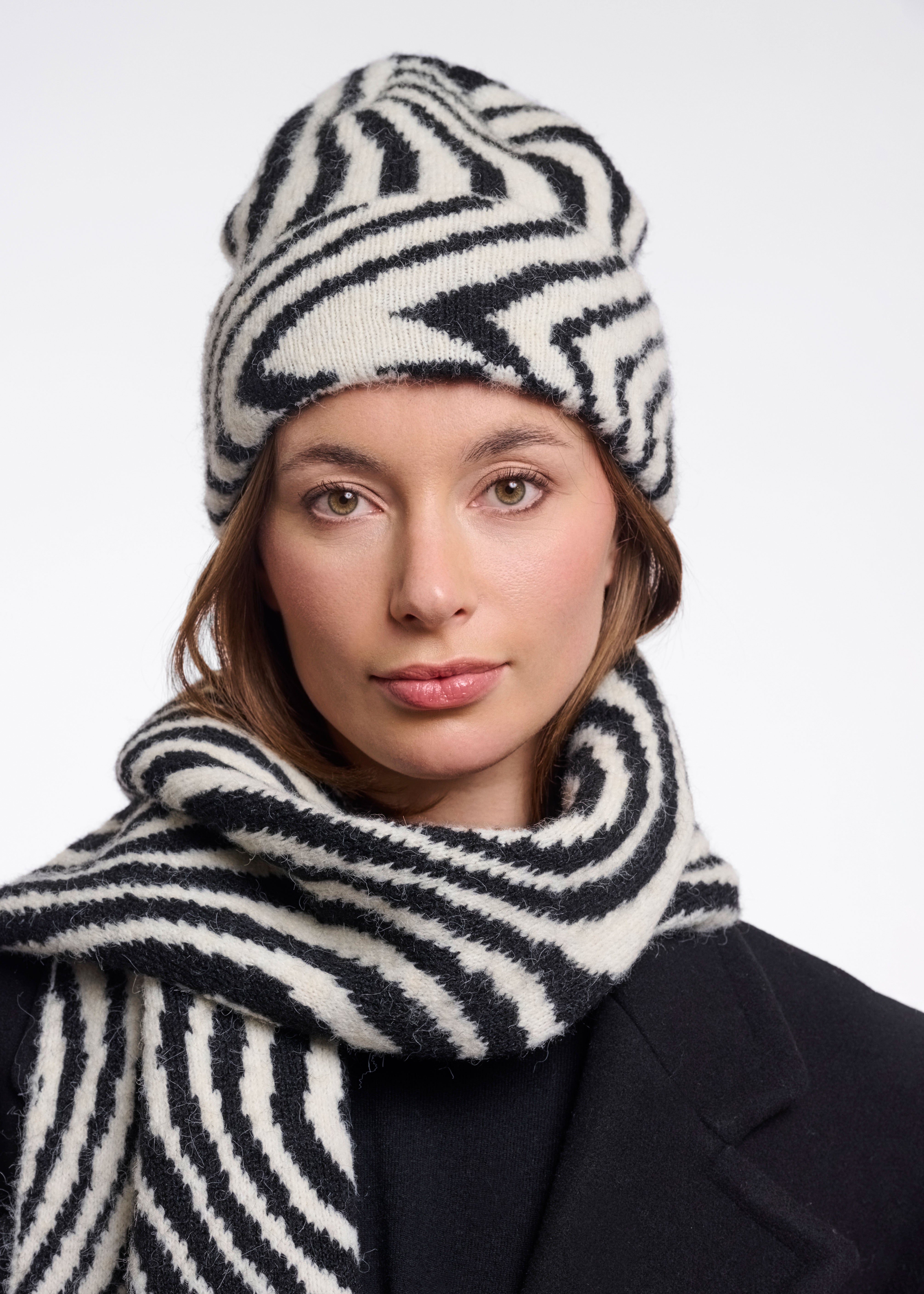 Rino & Pelle Vlora Zebra Beanie
