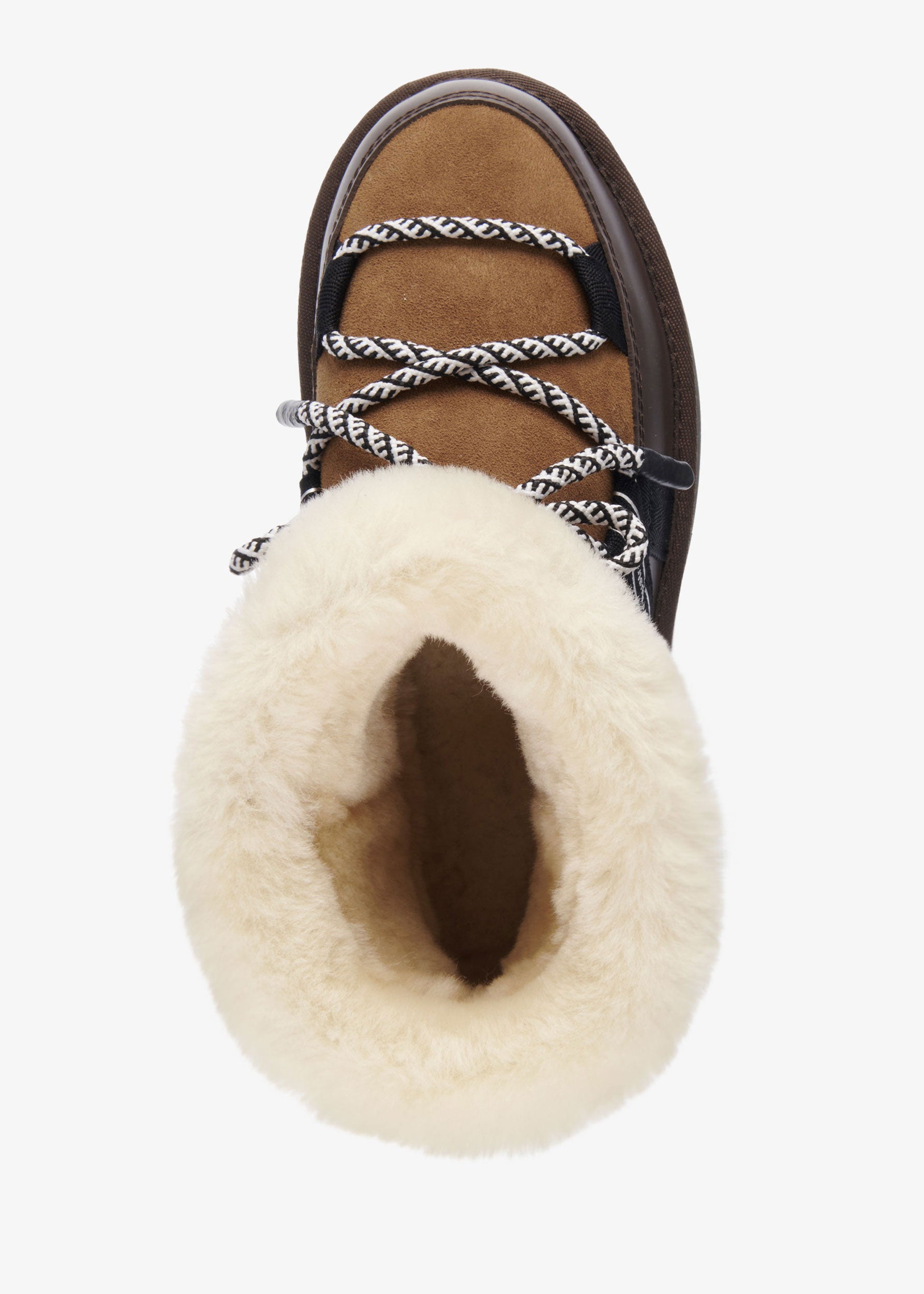 Emu Blurred Micro Boots - Chestnut
