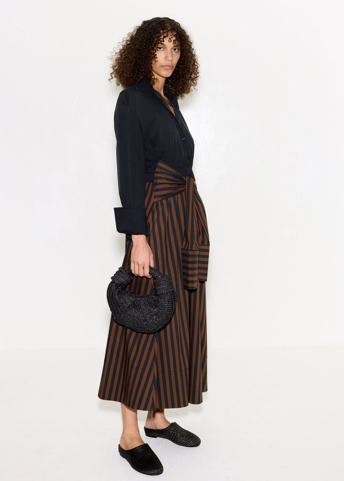 Simon Miller Inna Poplin Maxi dress