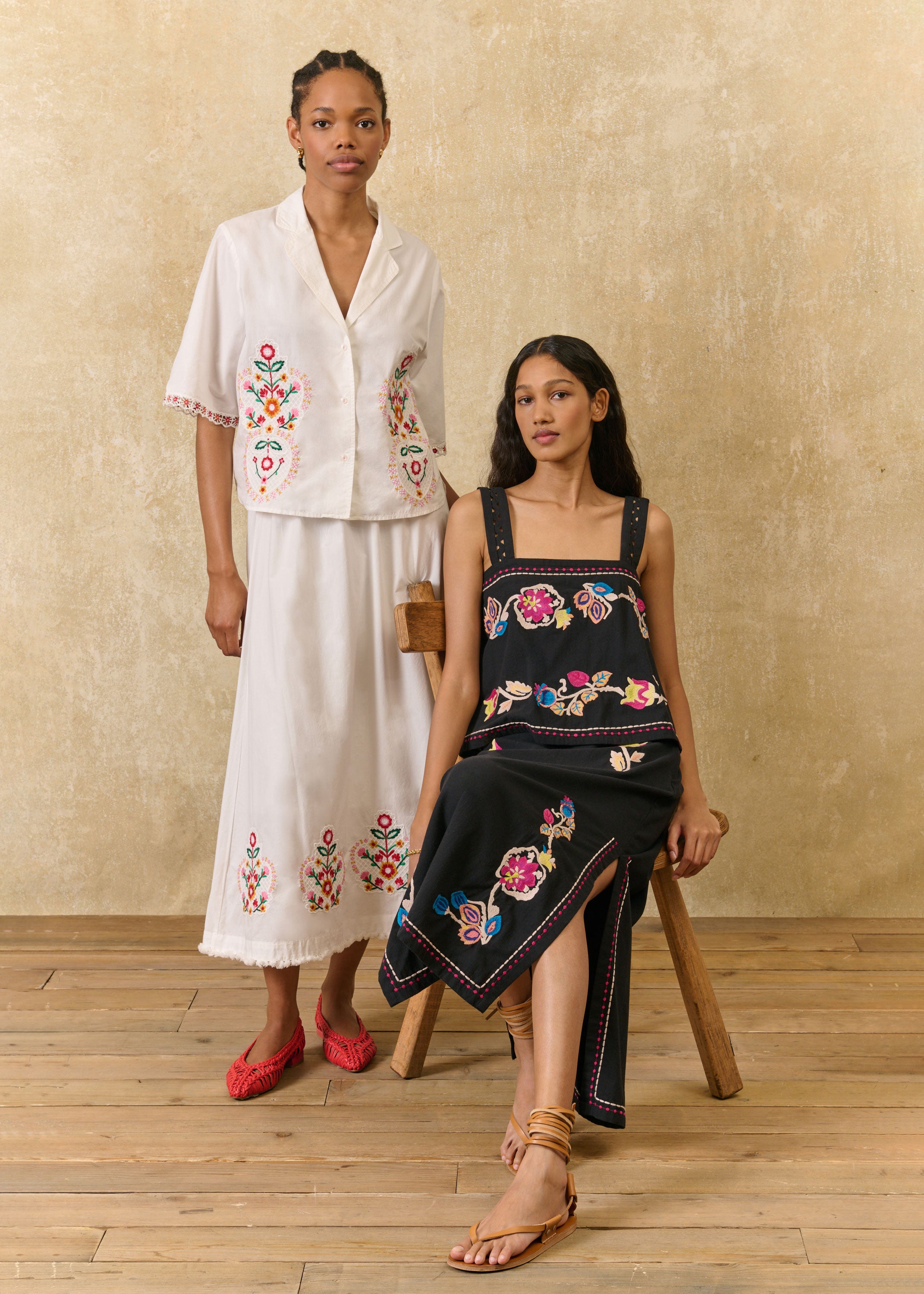 Louise Misha Emilius Shirt - Off White