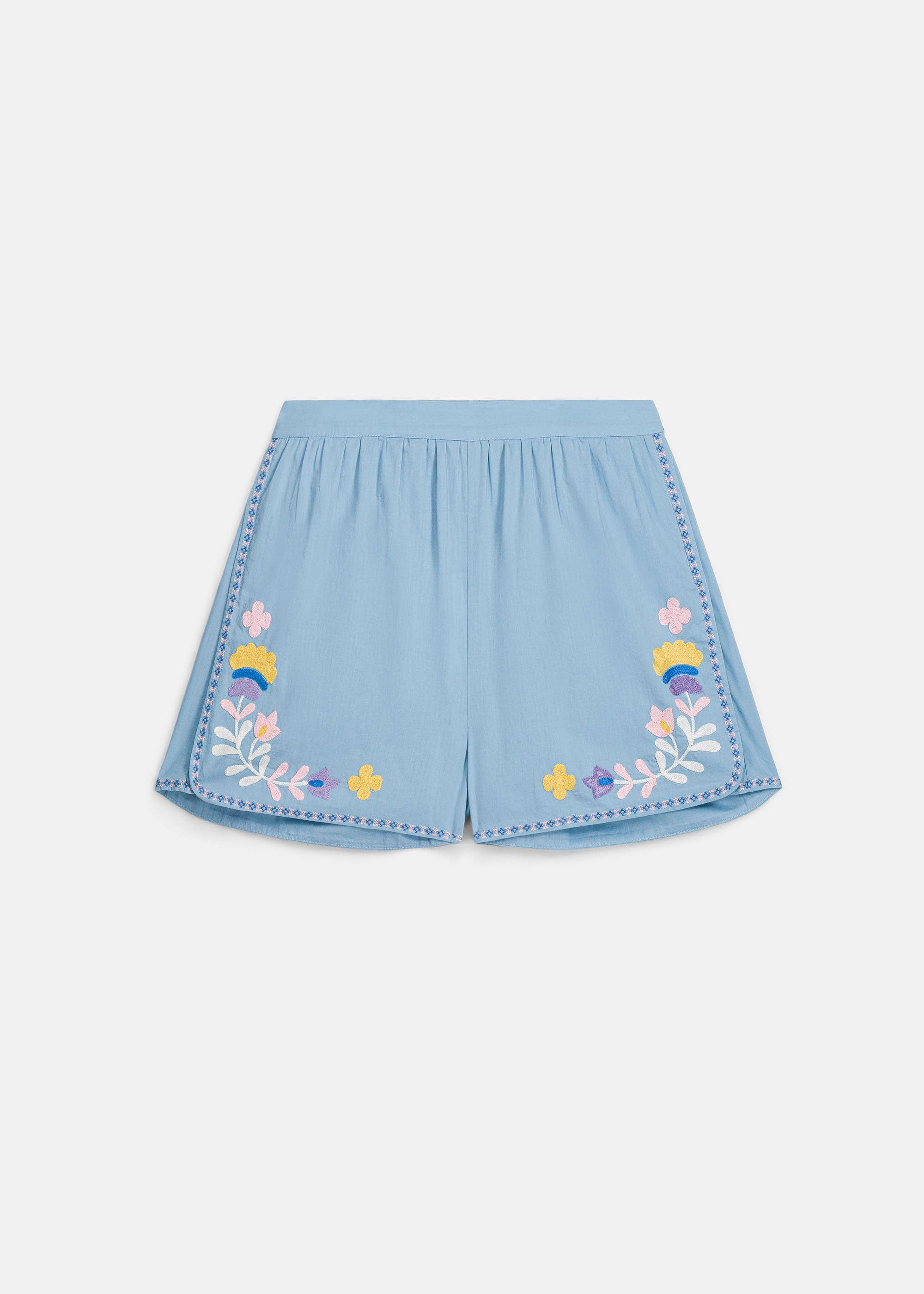 Louise Misha Maiwa Shorts - Stone Blue