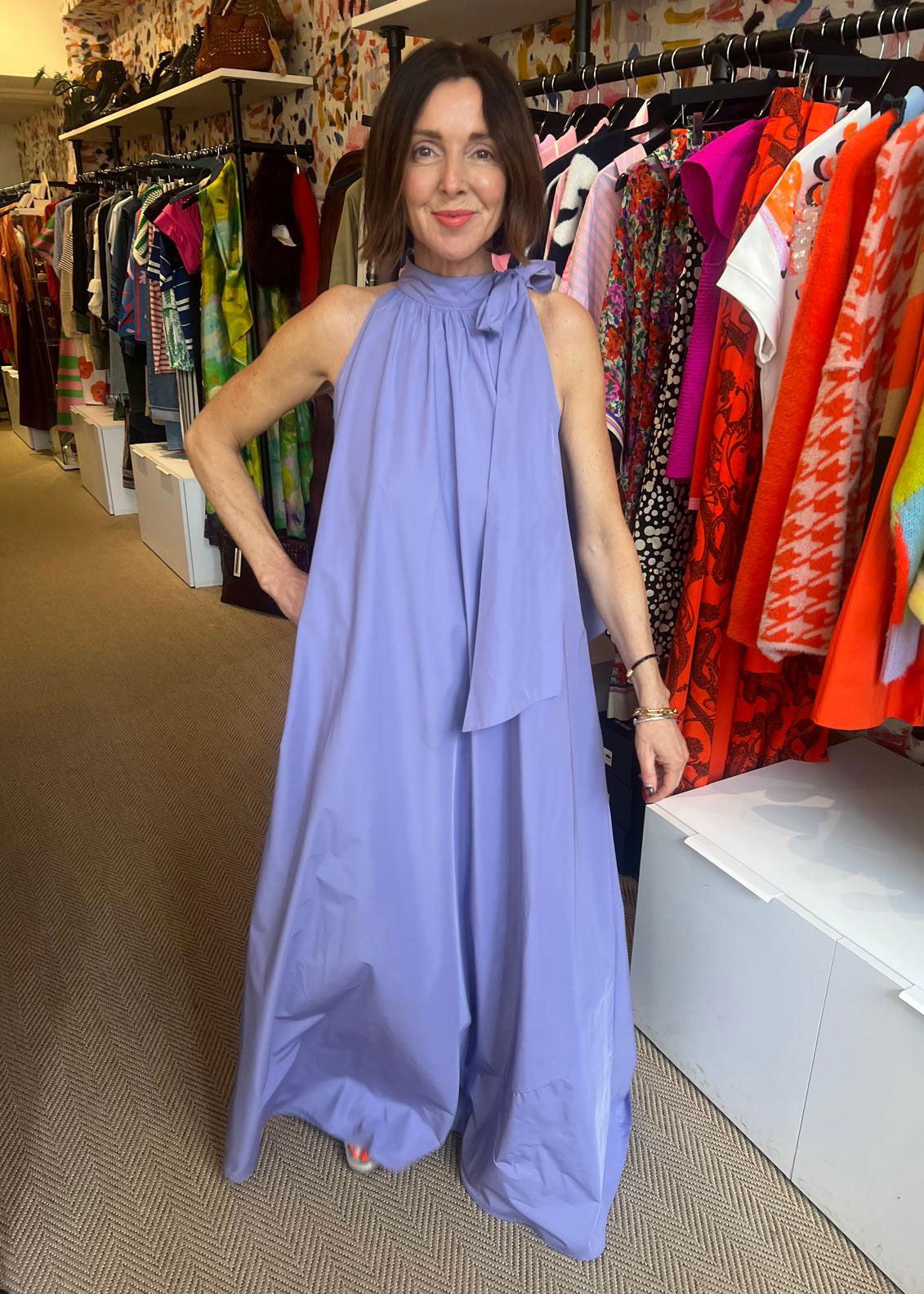 Essentiel Antwerp Jayda Maxi Dress - Purple