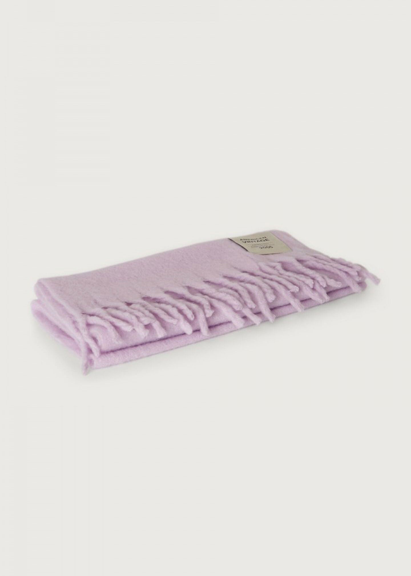 American Vintage Zinaco Scarf - Lilac Logo