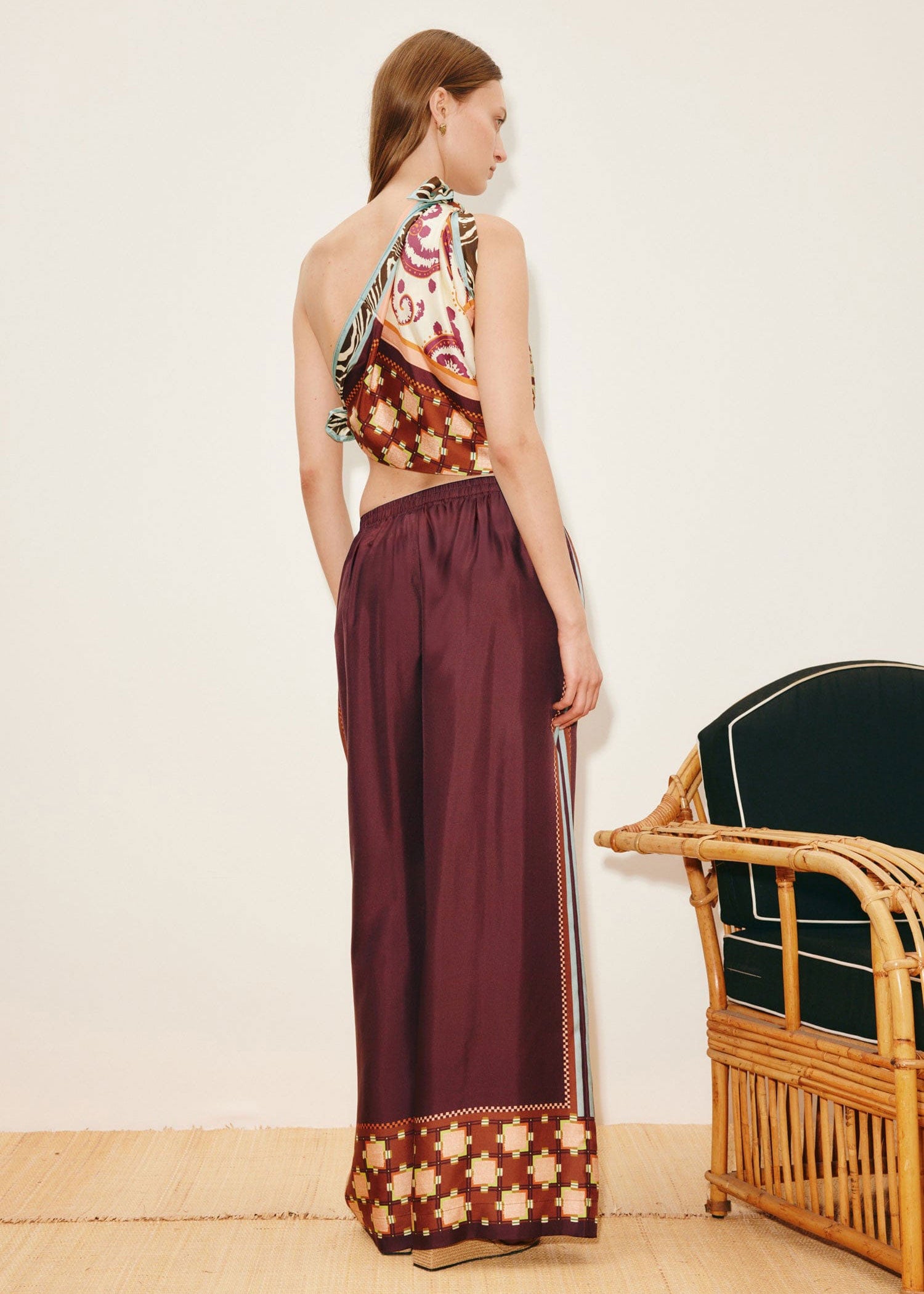 Alémais Wilson Silk Pant