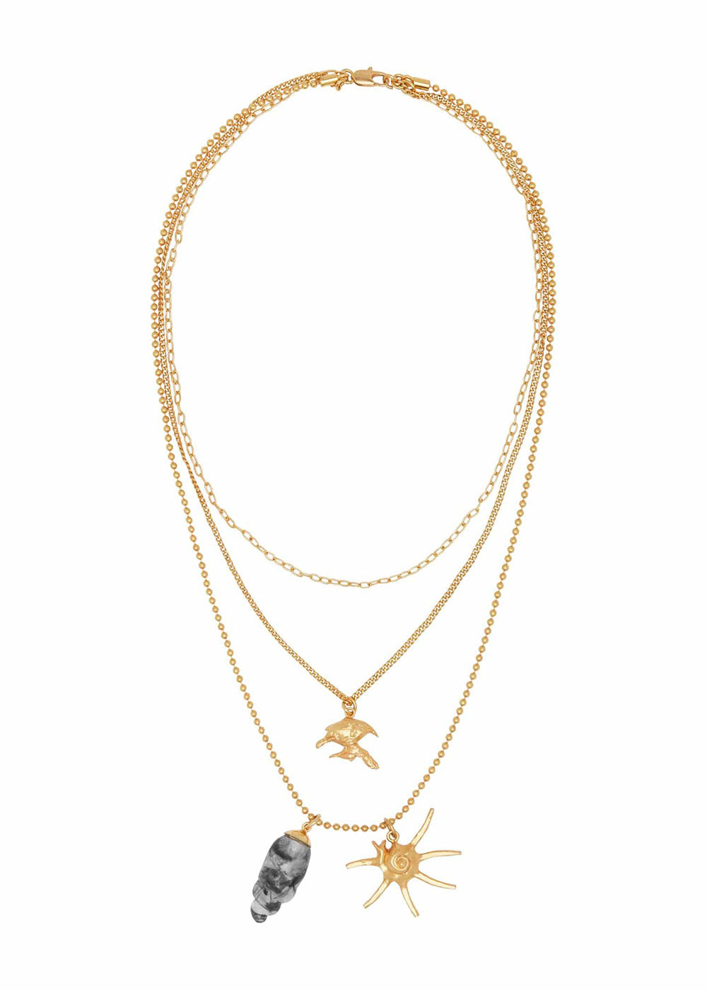 Alémais Reverie Chain Charm Necklace