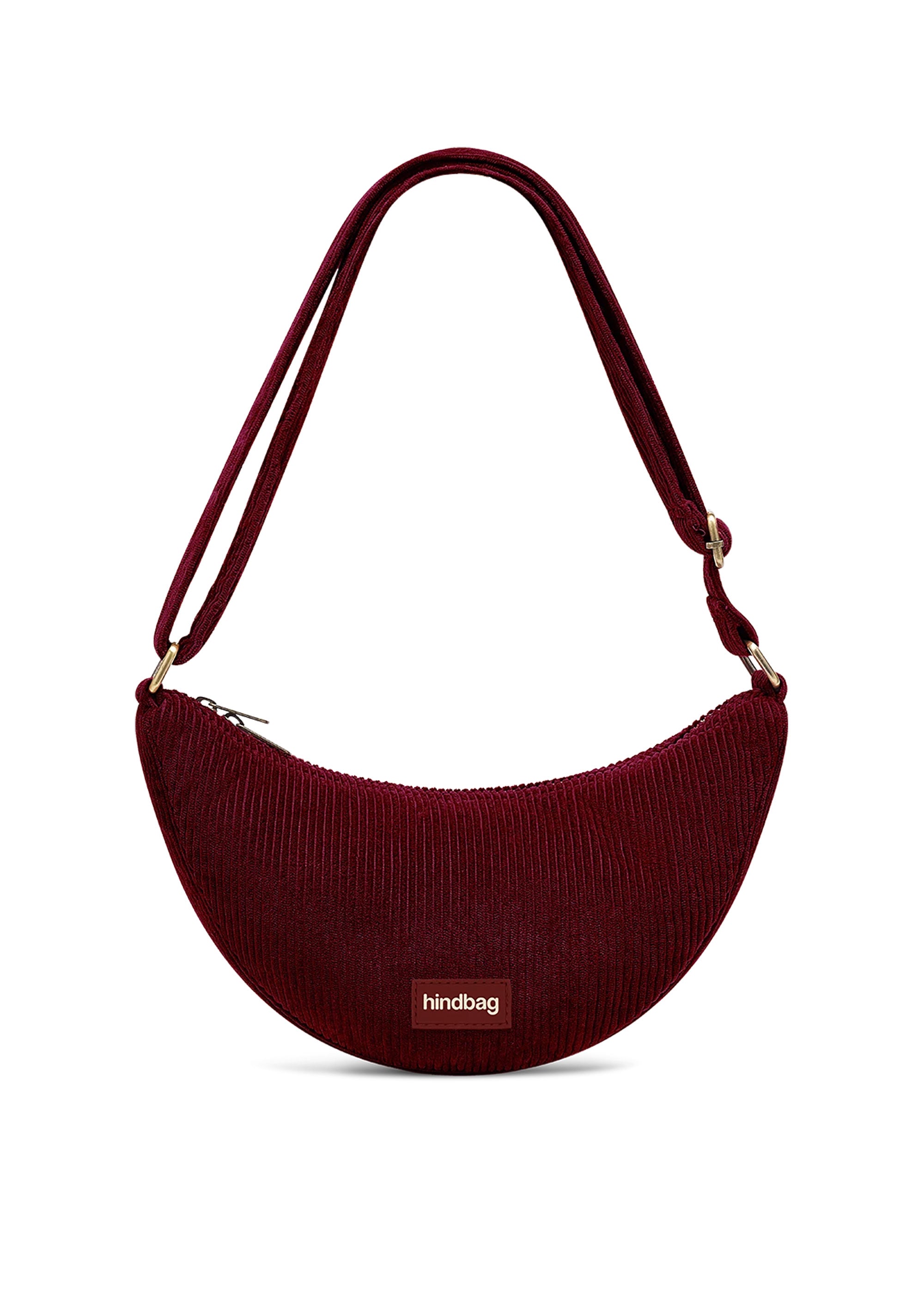 Hindbag Andrea Crossbody Bag - Bordeaux Corduroy