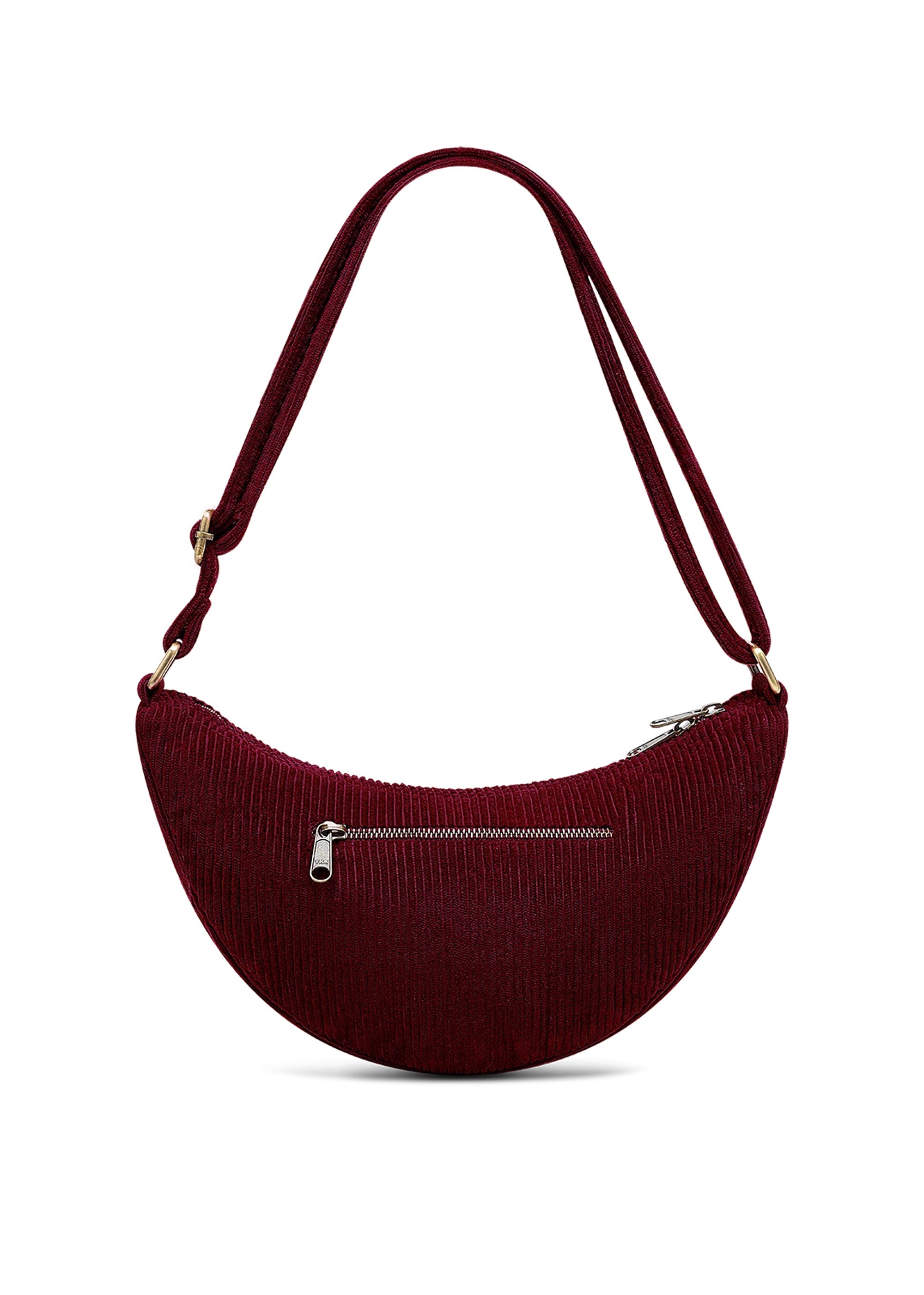 Hindbag Andrea Crossbody Bag - Bordeaux Corduroy