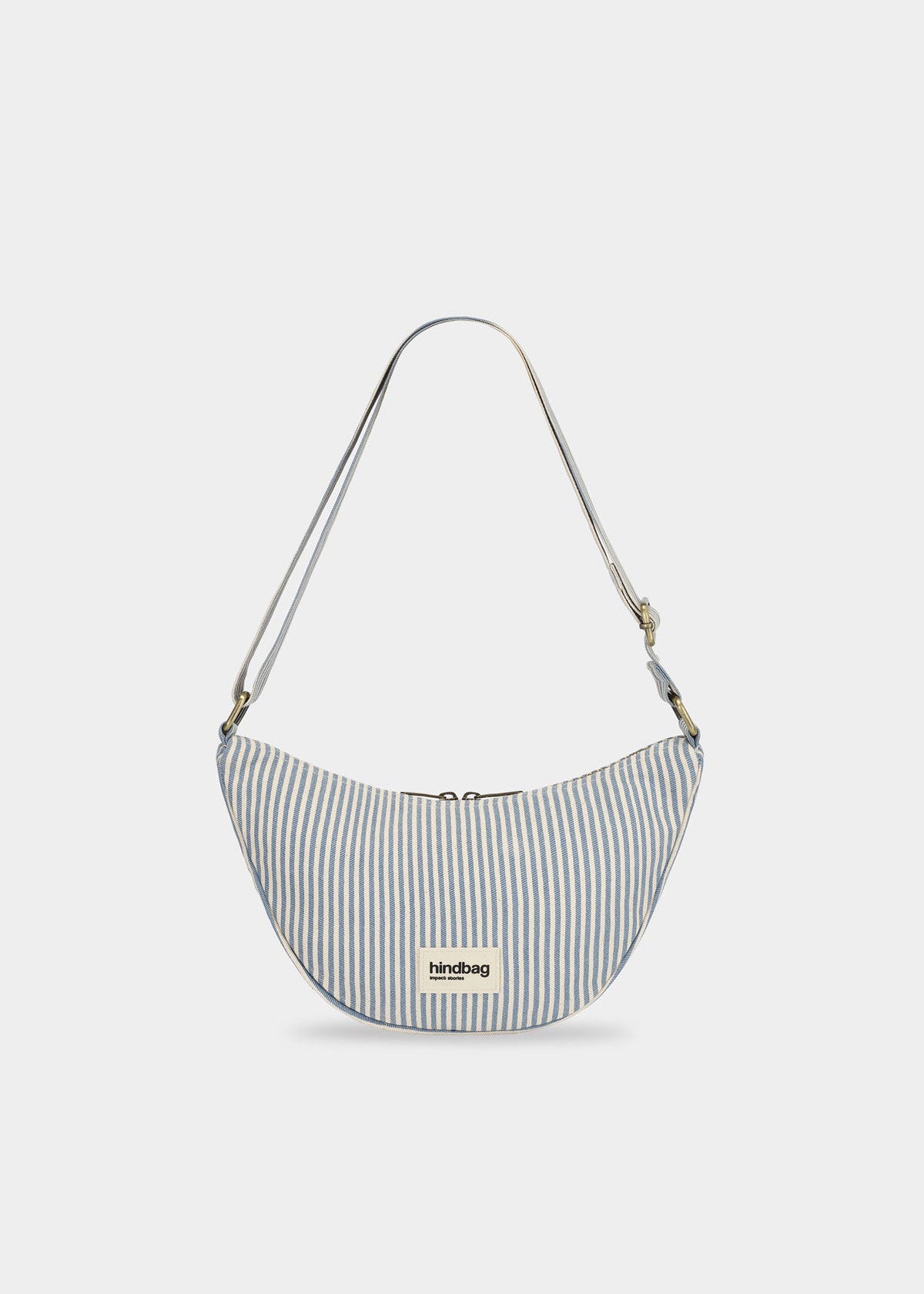 Hindbag Andrea Crossbody bag - Blue Stripe
