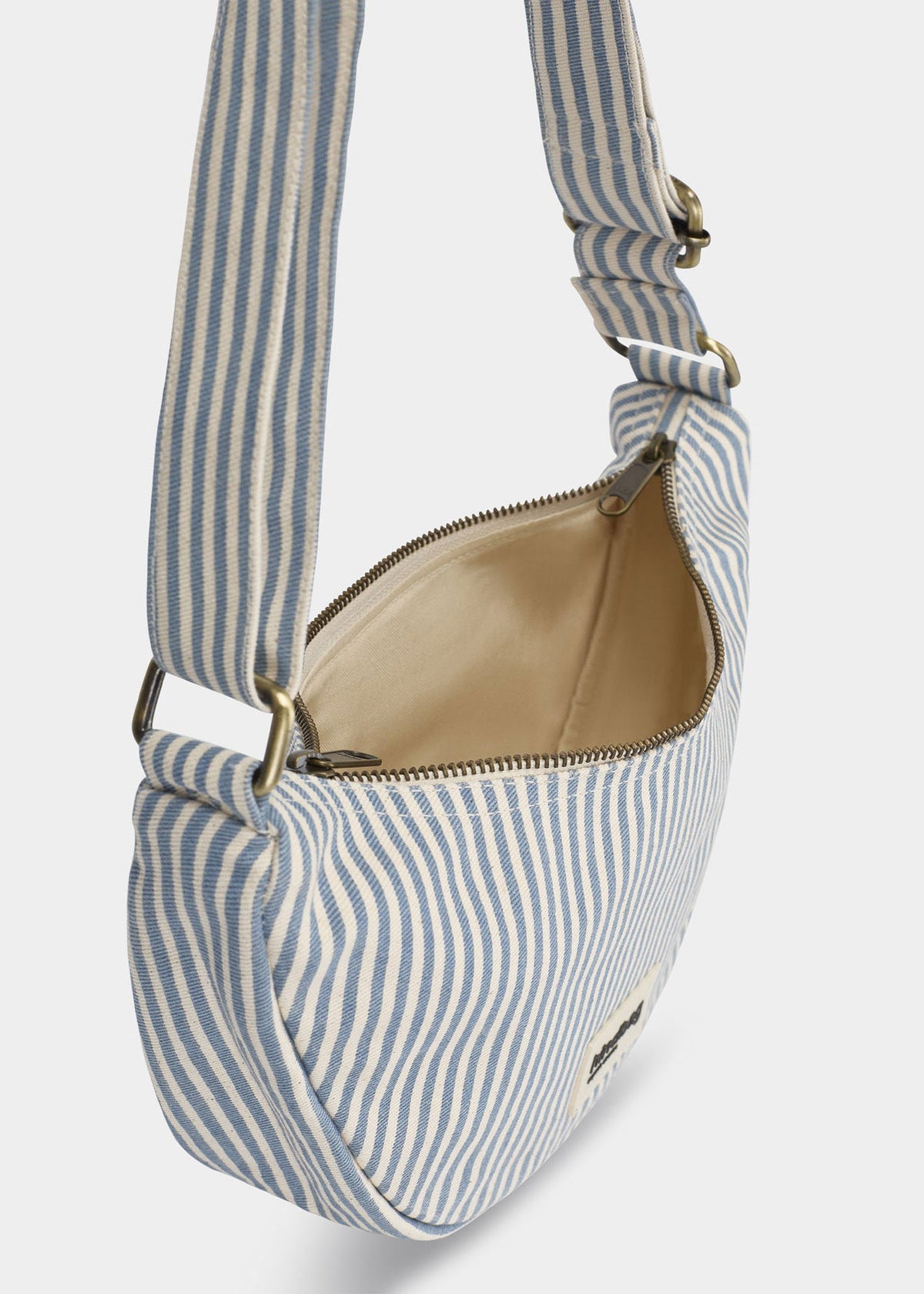 Hindbag Andrea Crossbody bag - Blue Stripe