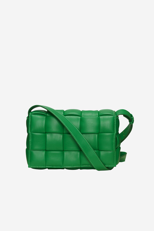 Noella - Brick Compartment Bag - Bright Green