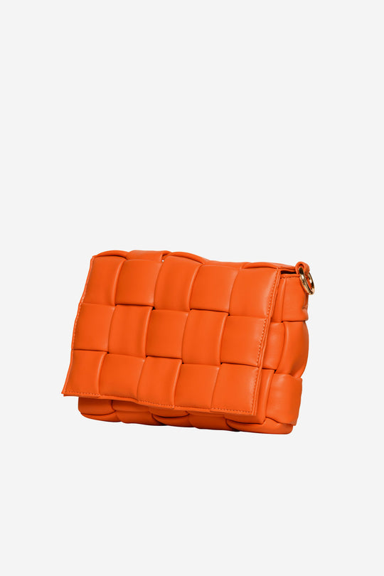Noella - Brick Compartment Bag - Orange