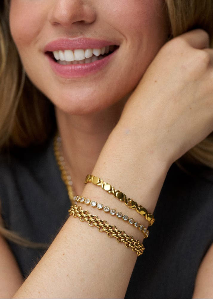 Orelia LUXE Watch Chain Bracelet