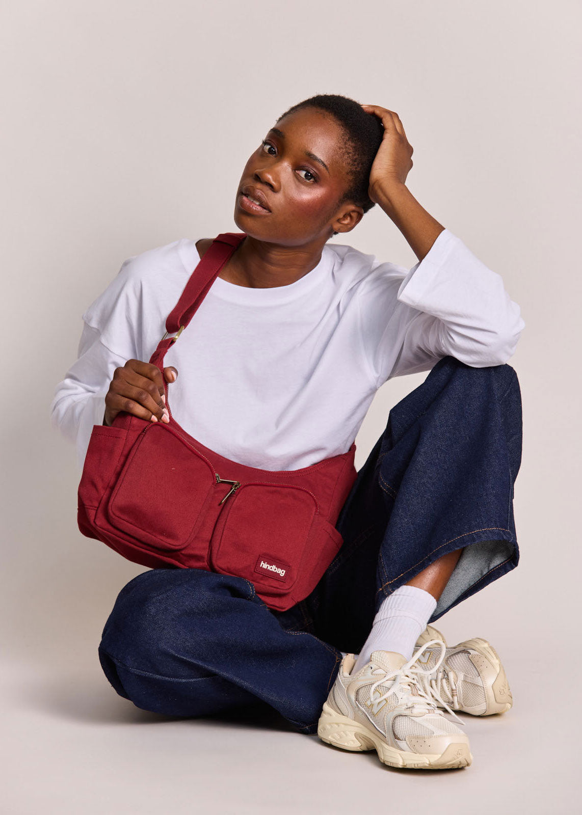 Hindbag Emile Shoulder Bag - Burgundy