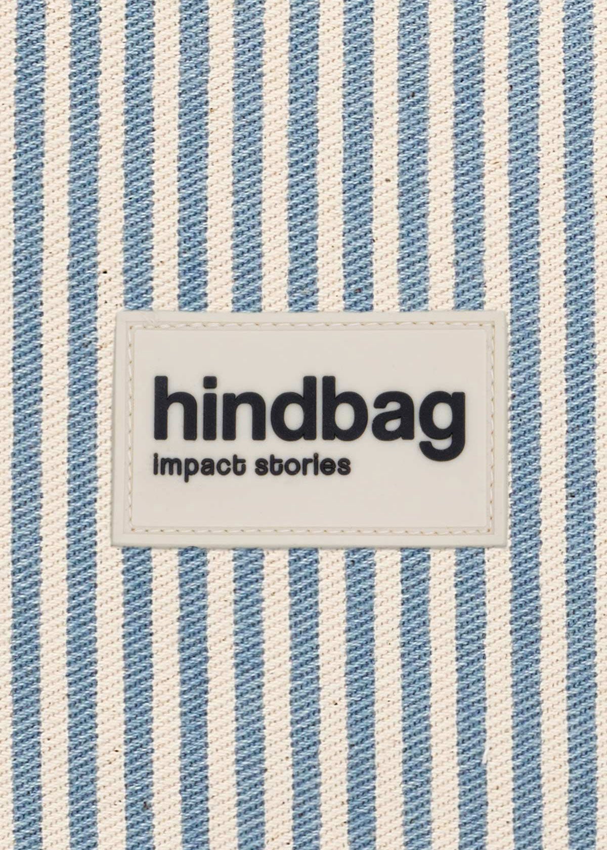 Hindbag Andrea Crossbody bag - Blue Stripe