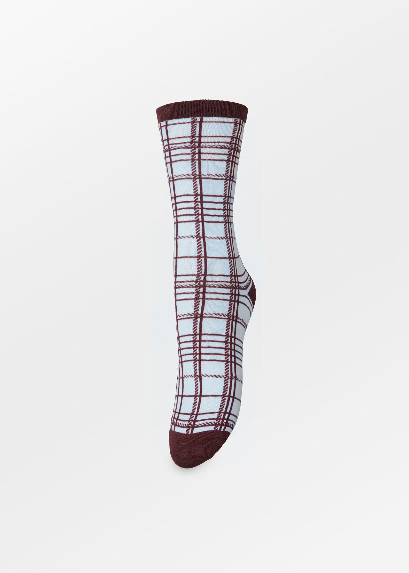 BeckSöndergaard Grid Visca Sock - Skyway Blue