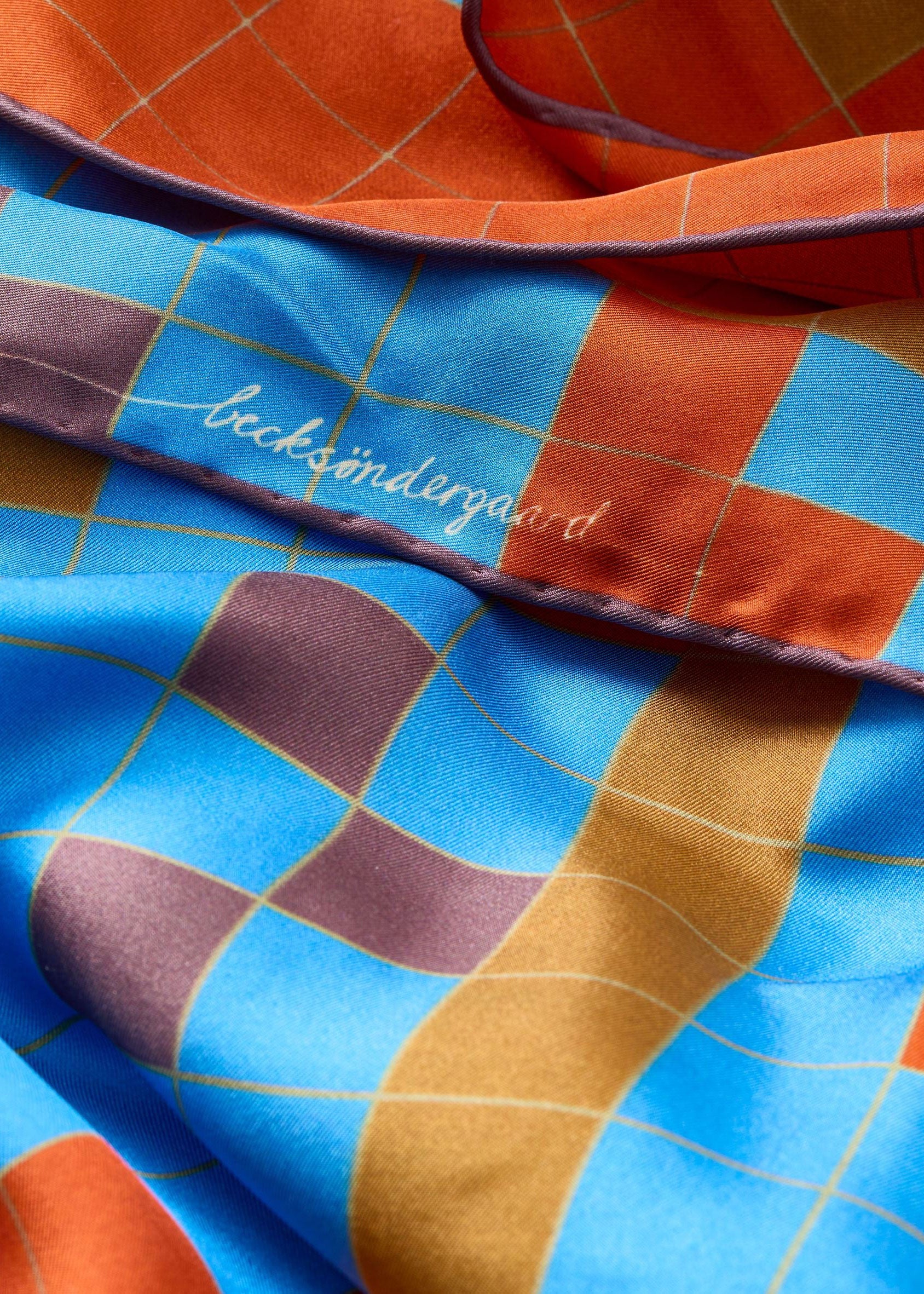 BeckSöndergaard Flotillia Sia Scarf - Rooibos Orange