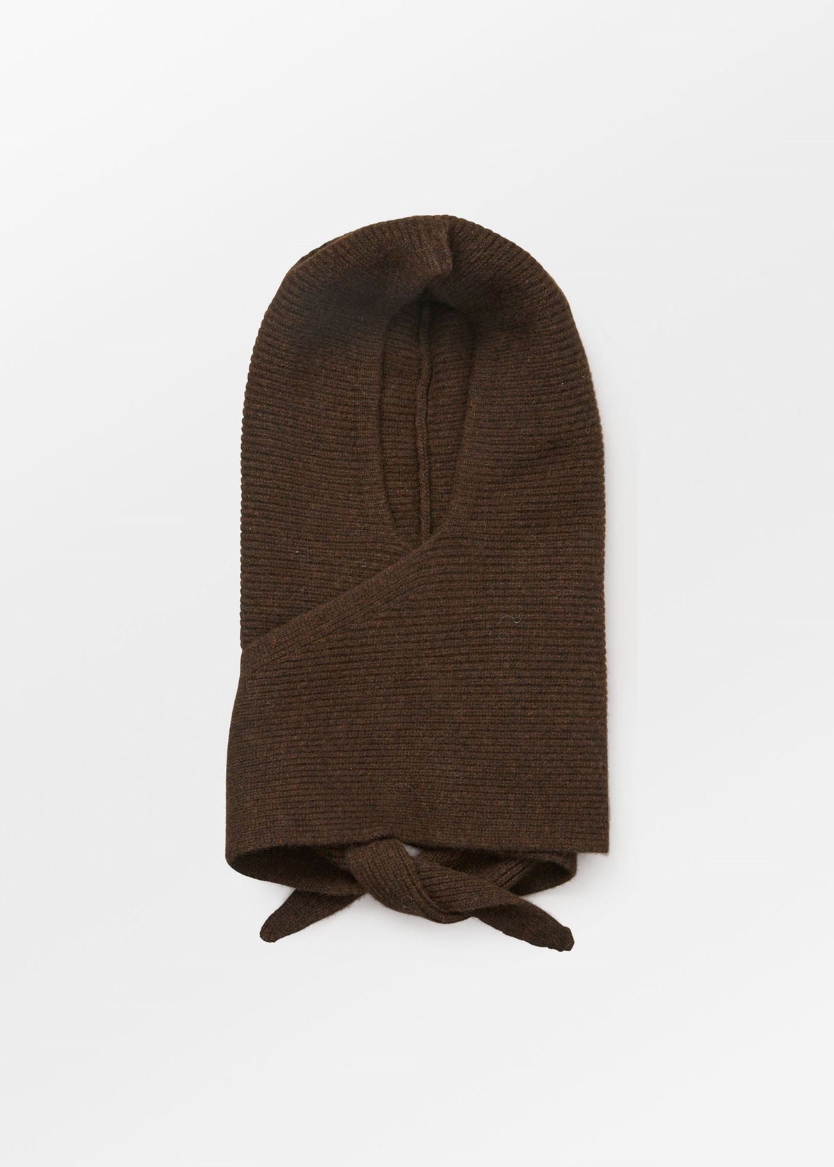 BeckSöndergaard Tie Balaclava - Hot Fudge Brown