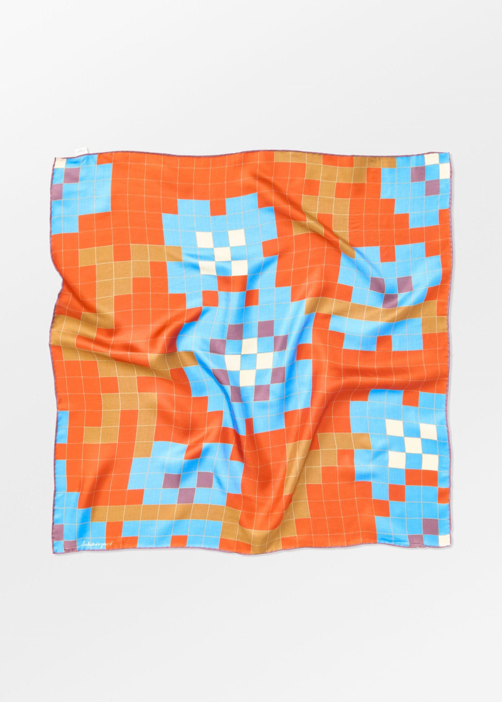 BeckSöndergaard Flotillia Sia Scarf - Rooibos Orange