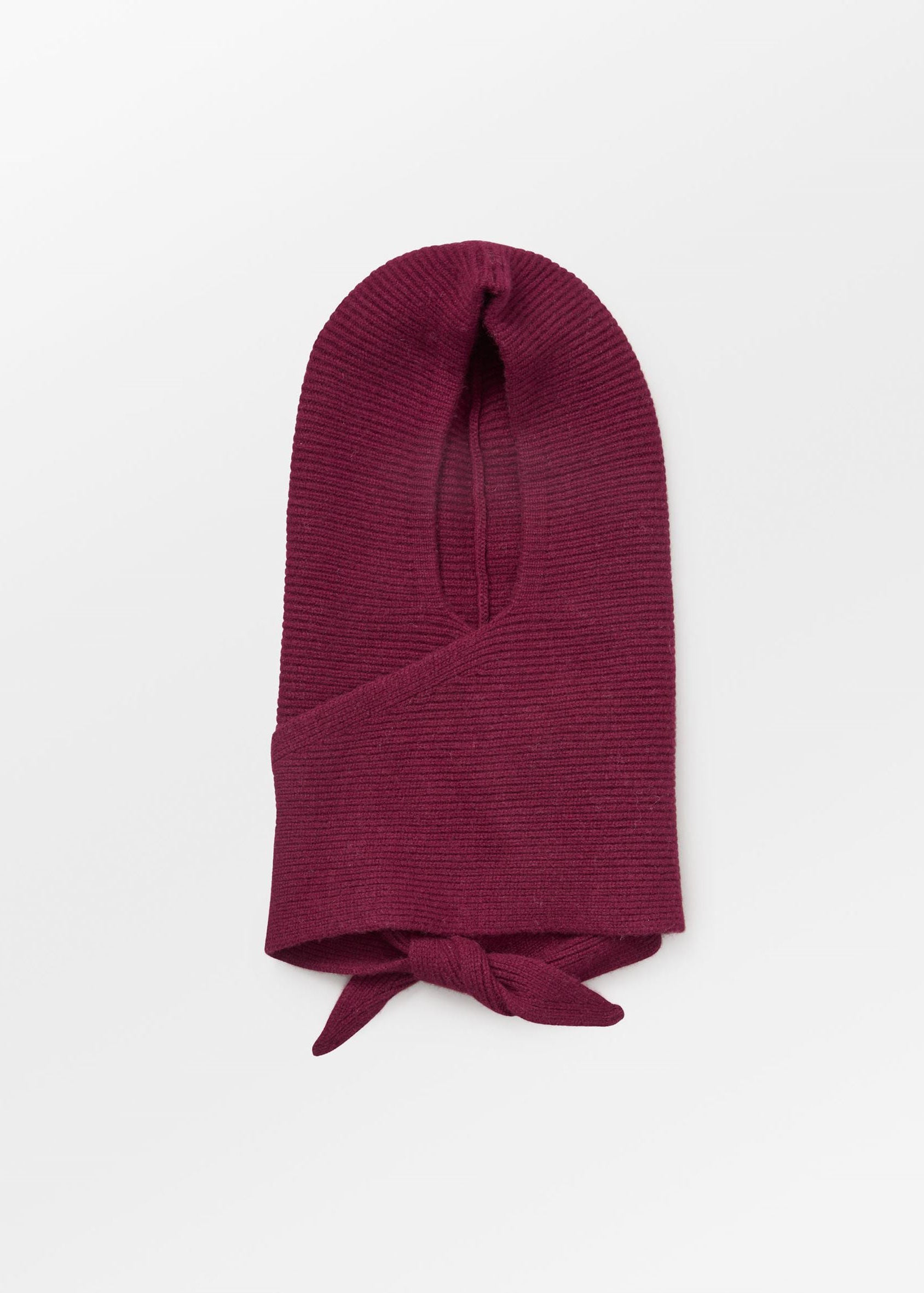 BeckSöndergaard Tie Balaclava - Fig Red