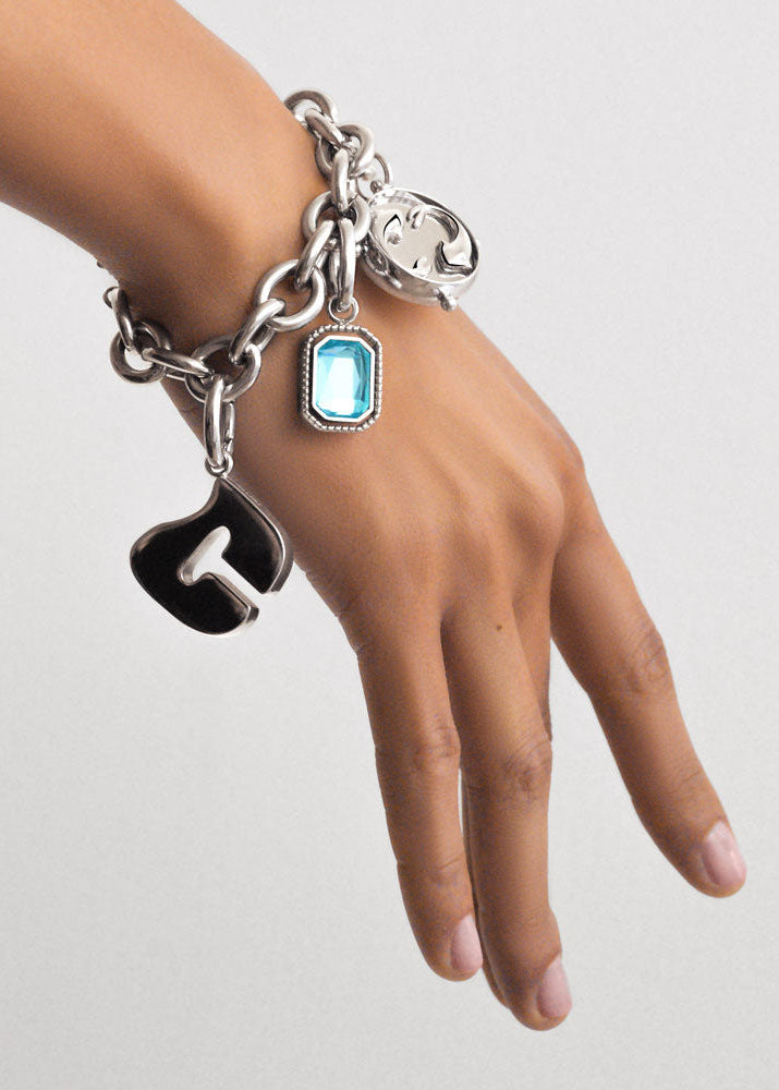 Coluri Talisman Silver Charm - Navy