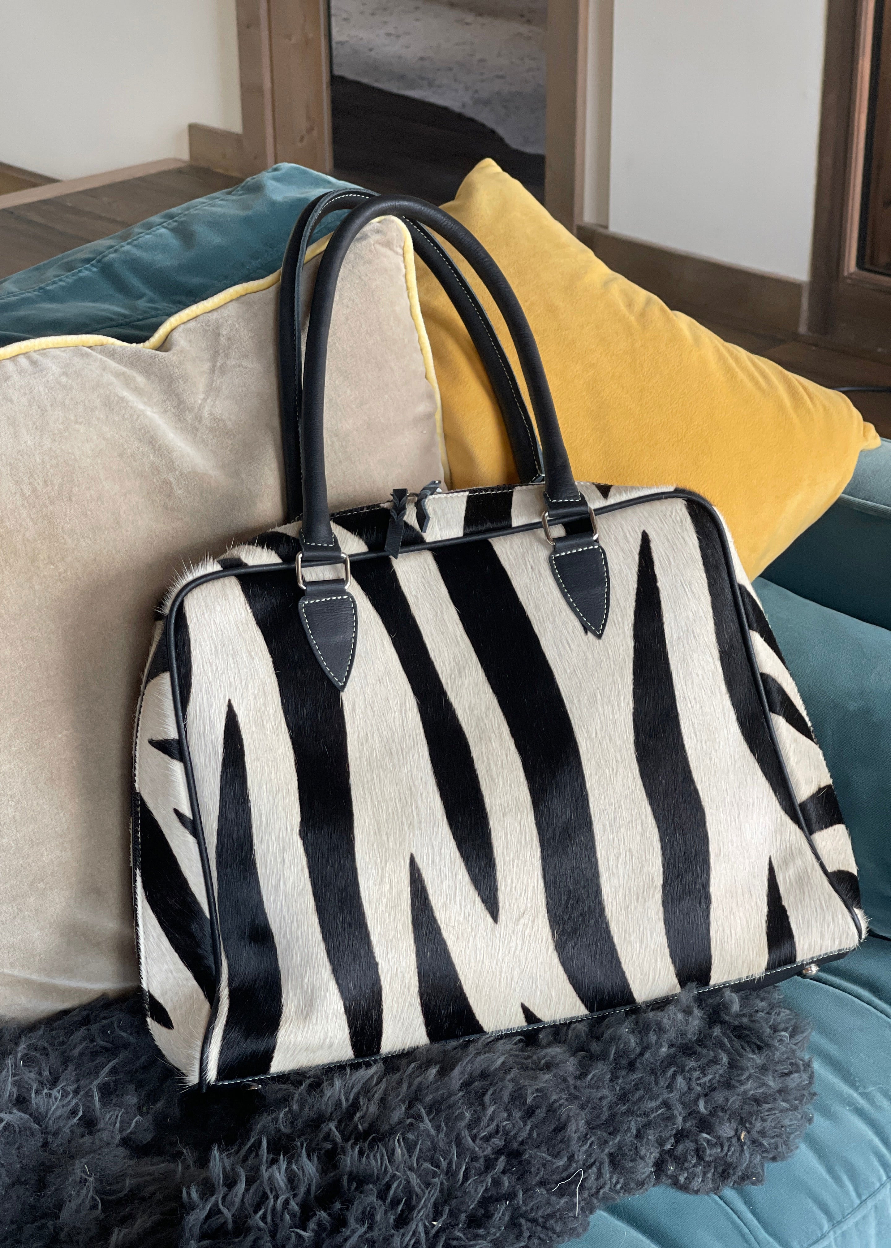 Forever Wild Ziggy Bowling Bag - Zebra