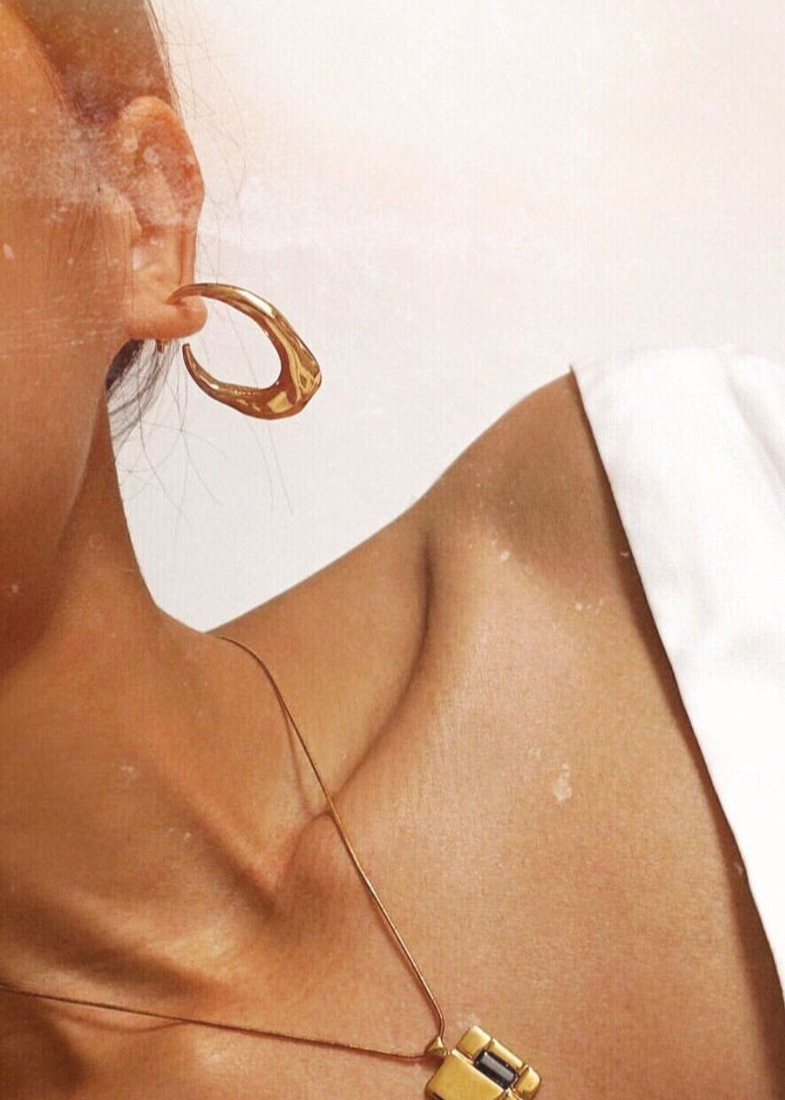 By Alona Panarea Earrings - Gold