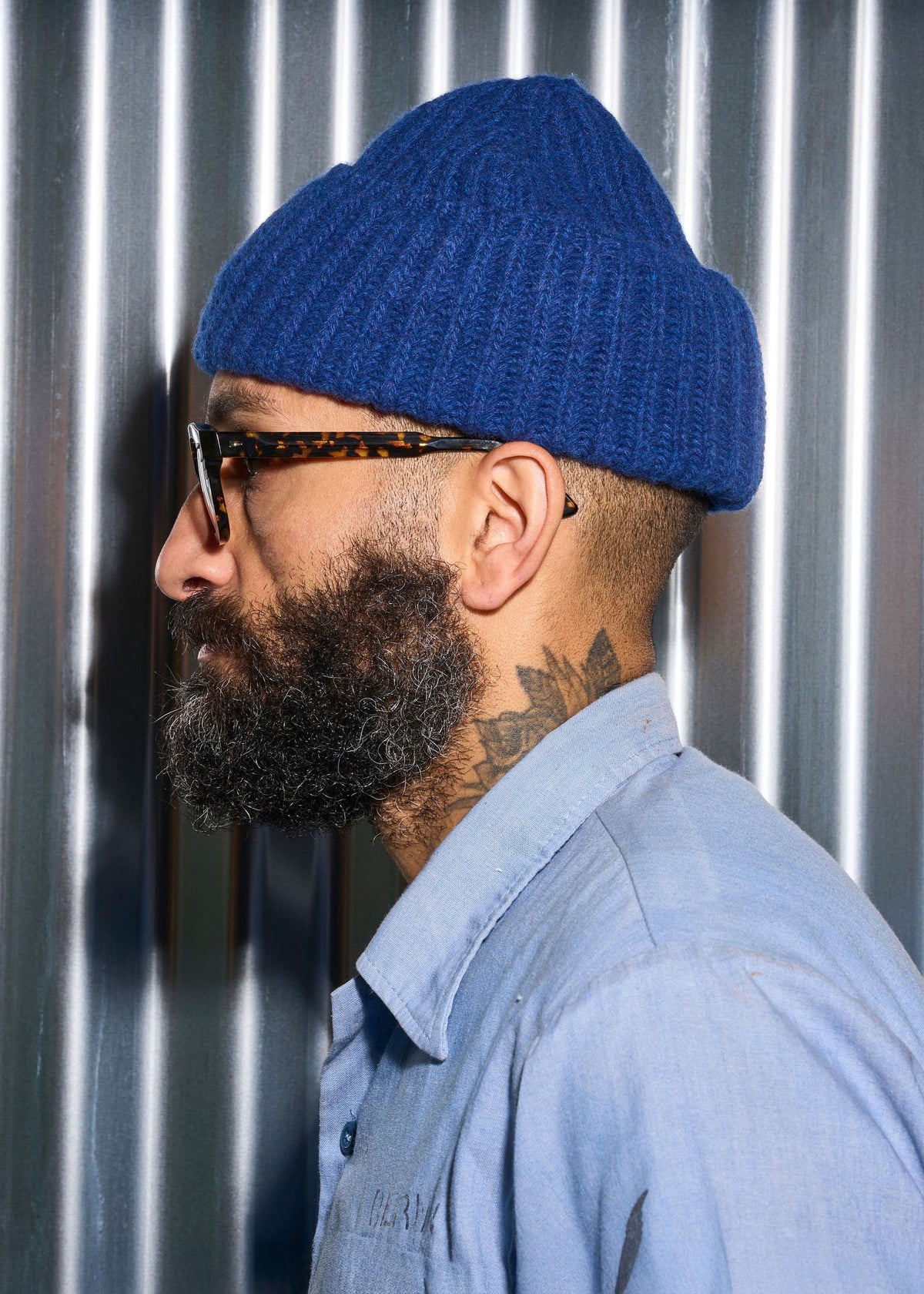 Ivy Ellis The Cousteau Beanie - Blue