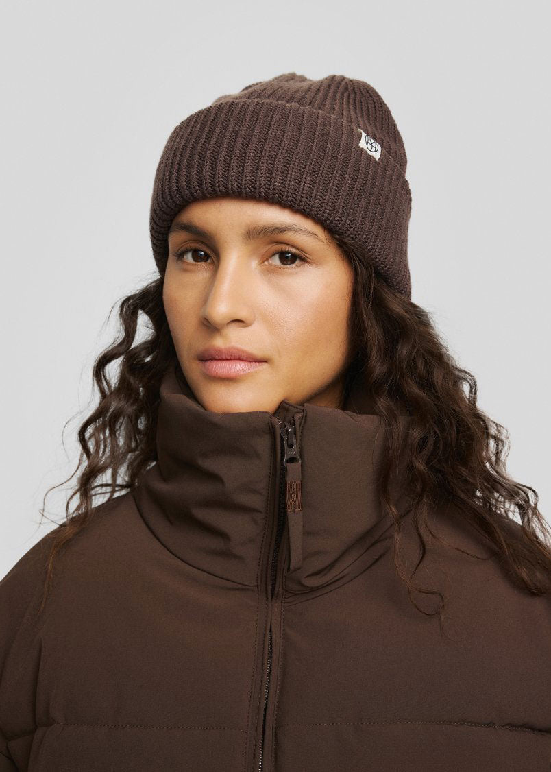 MSCH Copenhagen Galine Rachelle Icon Beanie - Hot Fudge