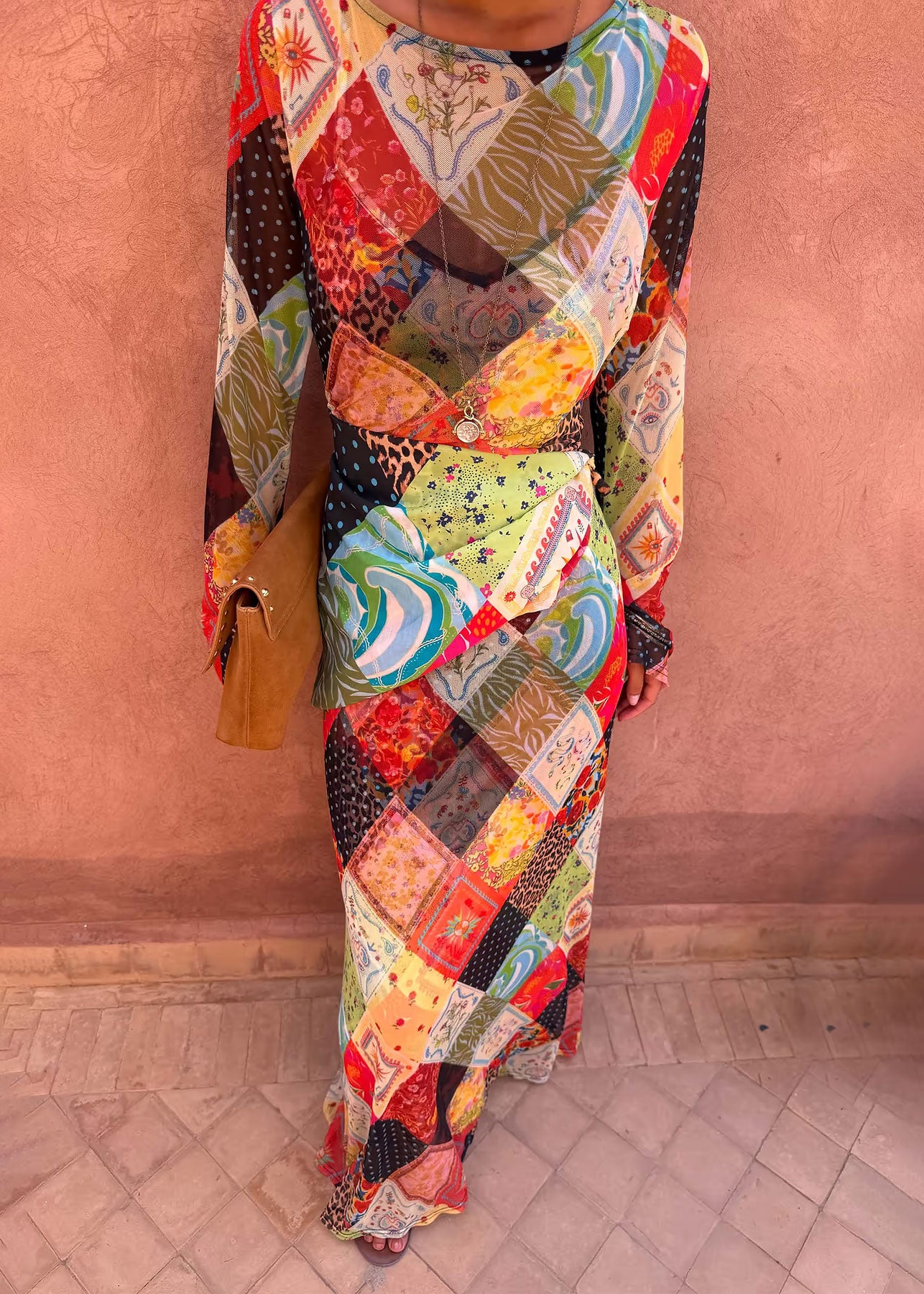 Never Fully Dressed Jardin Du Soleil Aria Mesh Dress