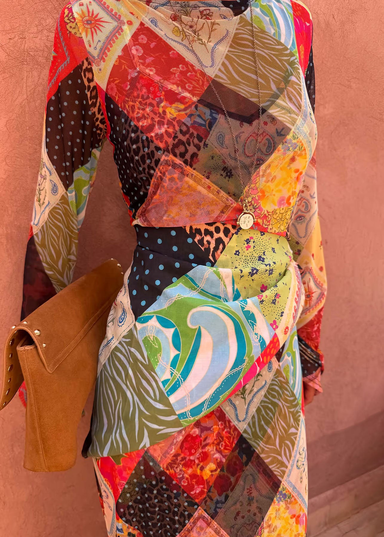 Never Fully Dressed Jardin Du Soleil Aria Mesh Dress