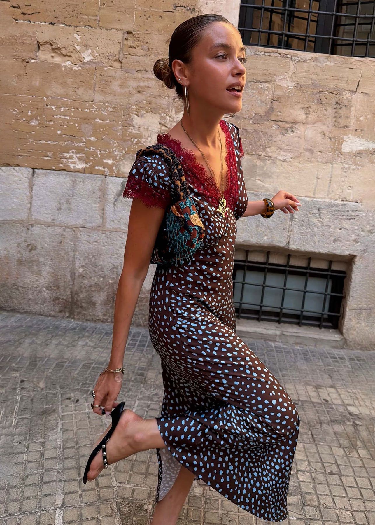 Never Fully Dressed Chocolate Deer Olivia Dress