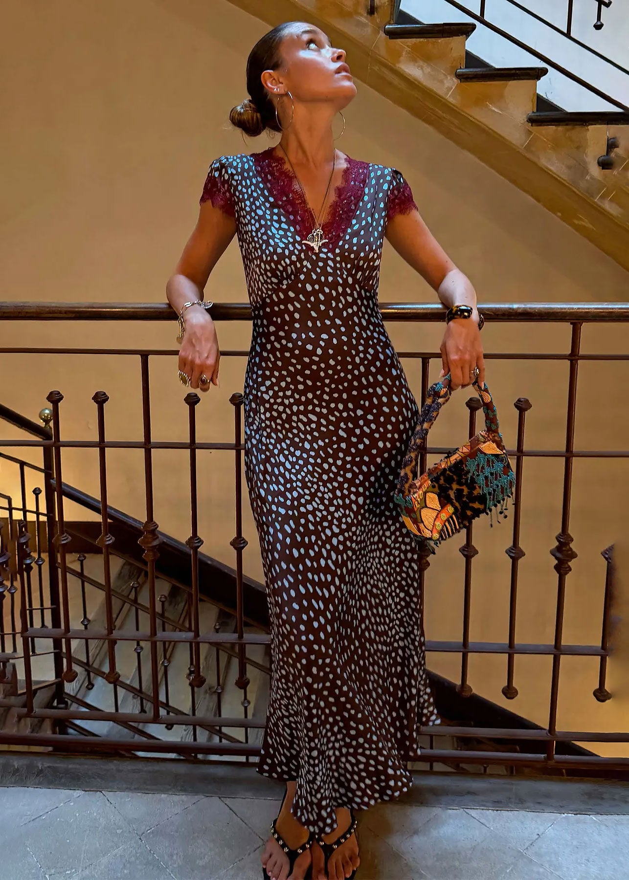Never Fully Dressed Chocolate Deer Olivia Dress