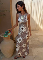 Full-length co-ord styling with the matching rib midi skirt