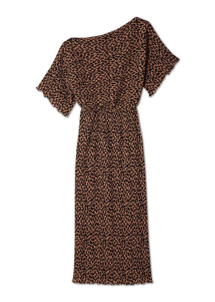 Never Fully Dressed Lucia Leopard Tilly Dress