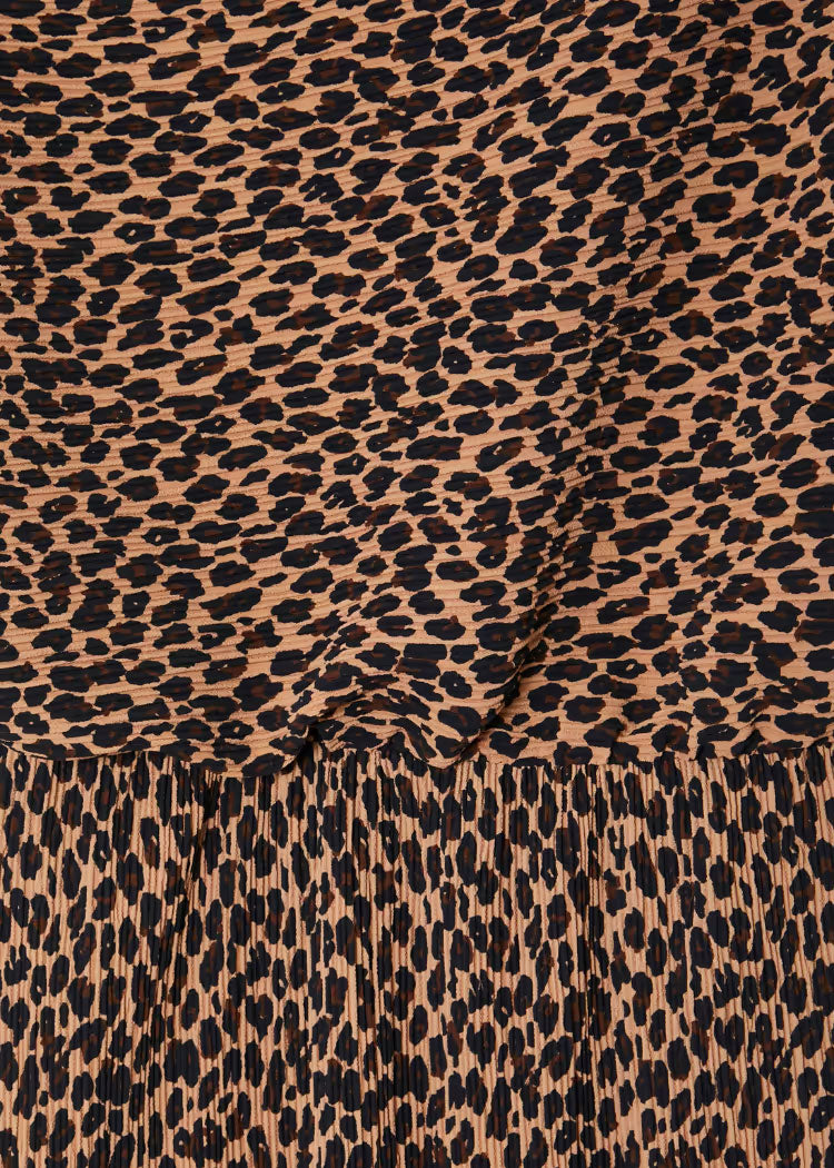 Never Fully Dressed Lucia Leopard Tilly Dress