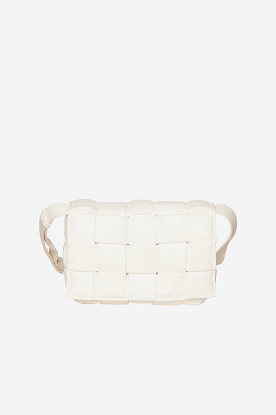 Noella - Brick Compartment Bag - Off white