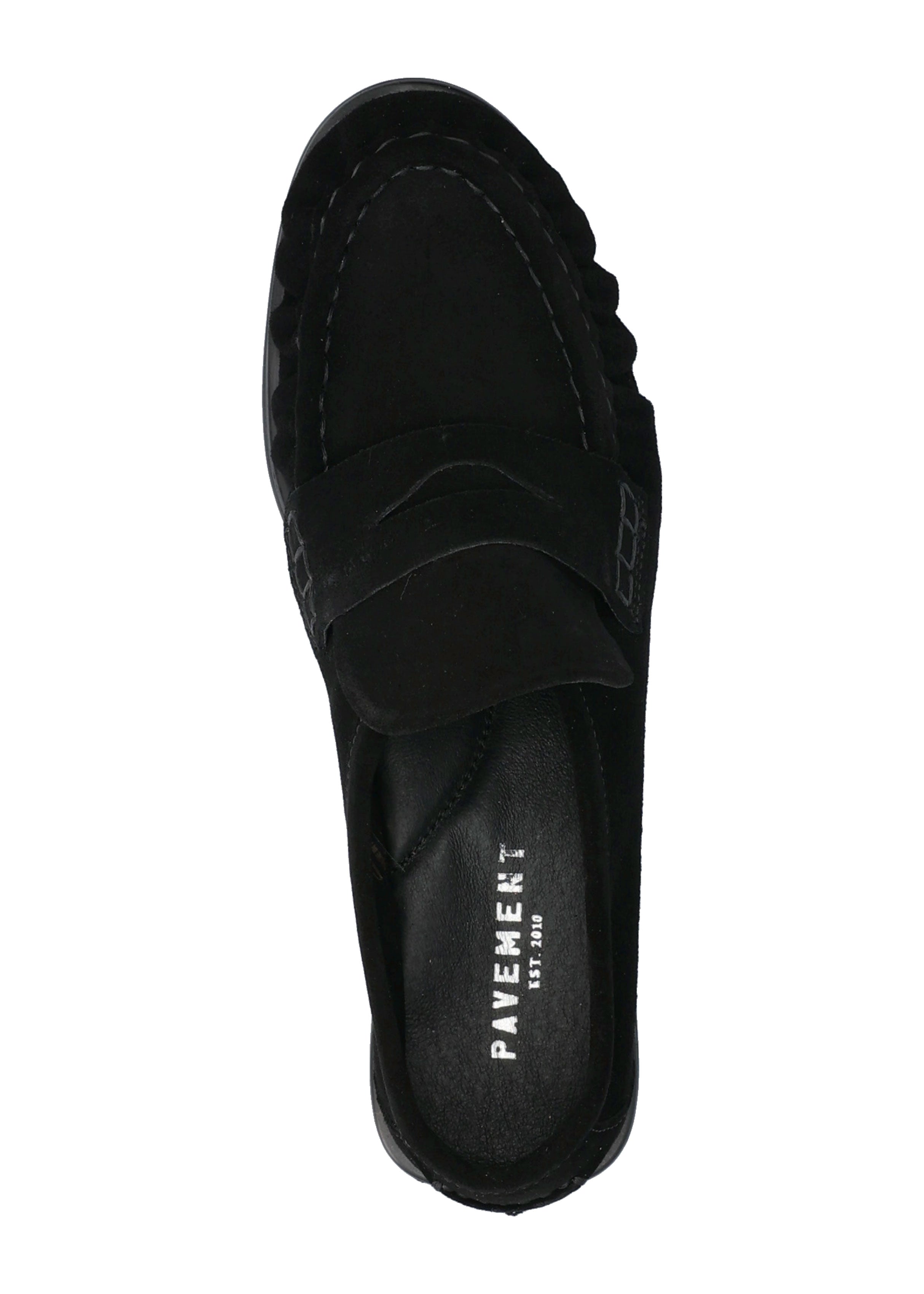 Pavement PAElmira Suede Loafers - Black