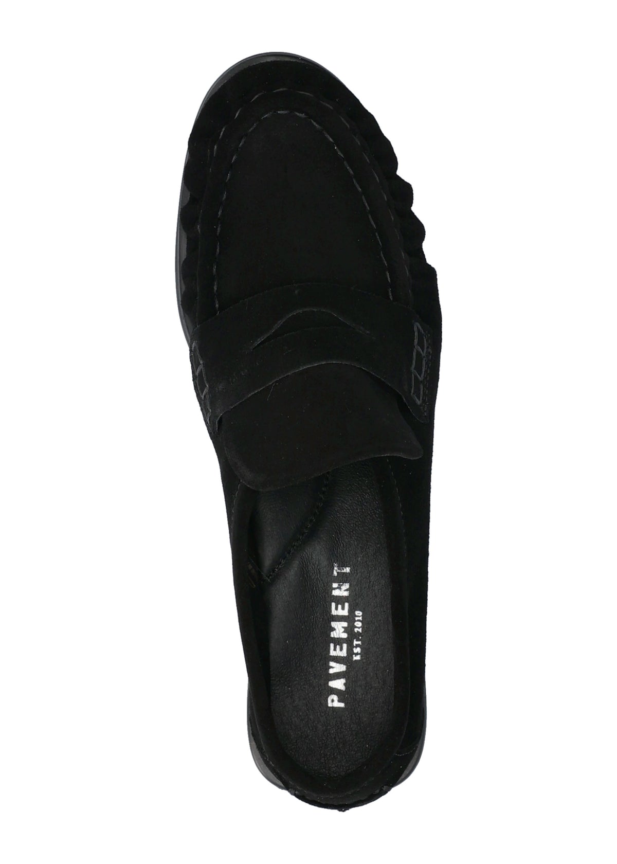 Pavement PAElmira Suede Loafers - Black