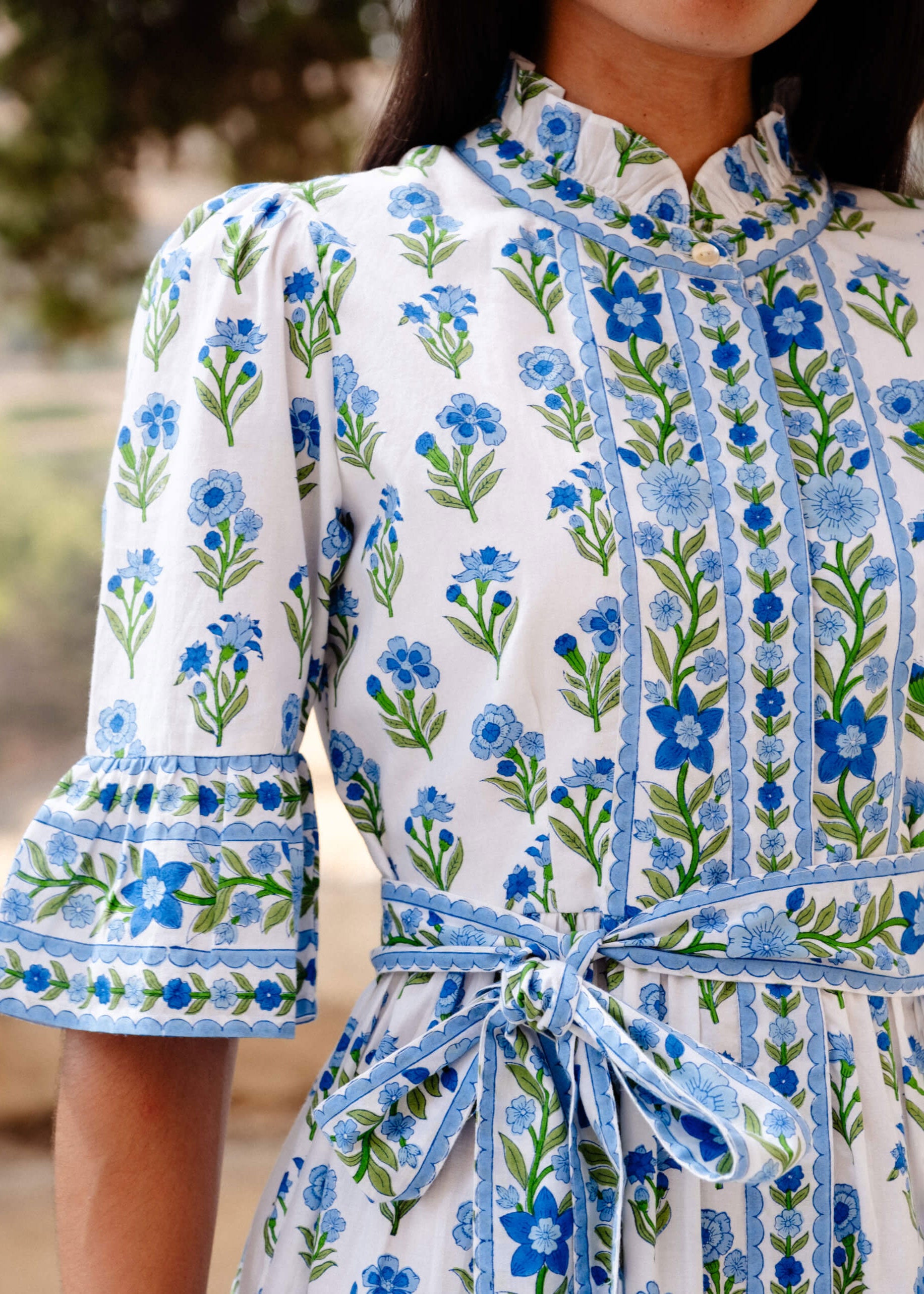 Pink City Prints Lapis Meadow Gemma Mini