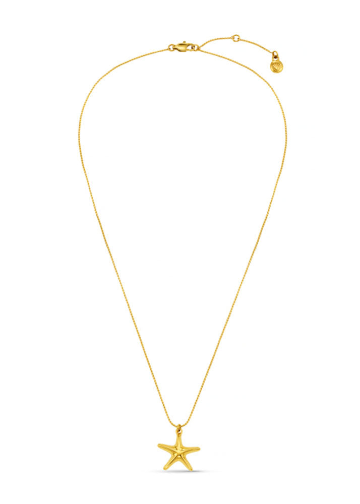 Orelia LUXE Starfish Charm Necklace
