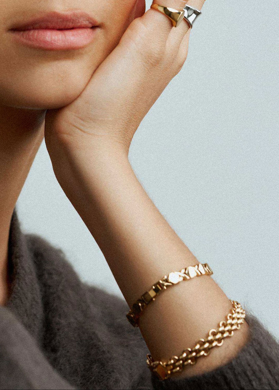 Orelia LUXE Watch Chain Bracelet