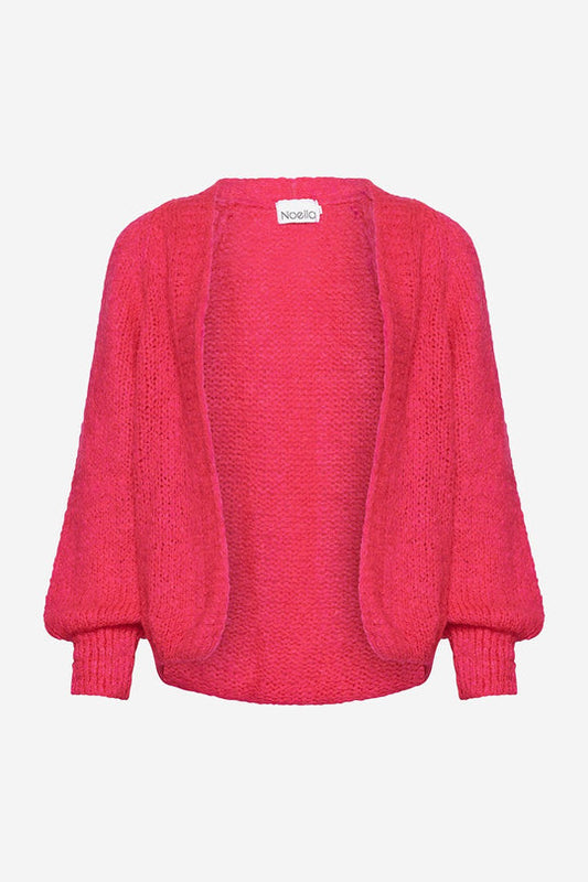 Noella - Fora knit Cardigan - Poppy Pink