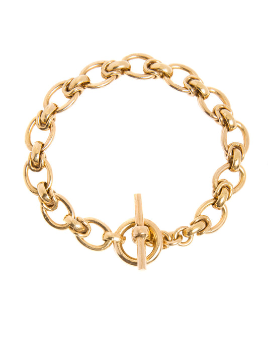 Tilly Sveaas - Small Gold Interlock Bracelet